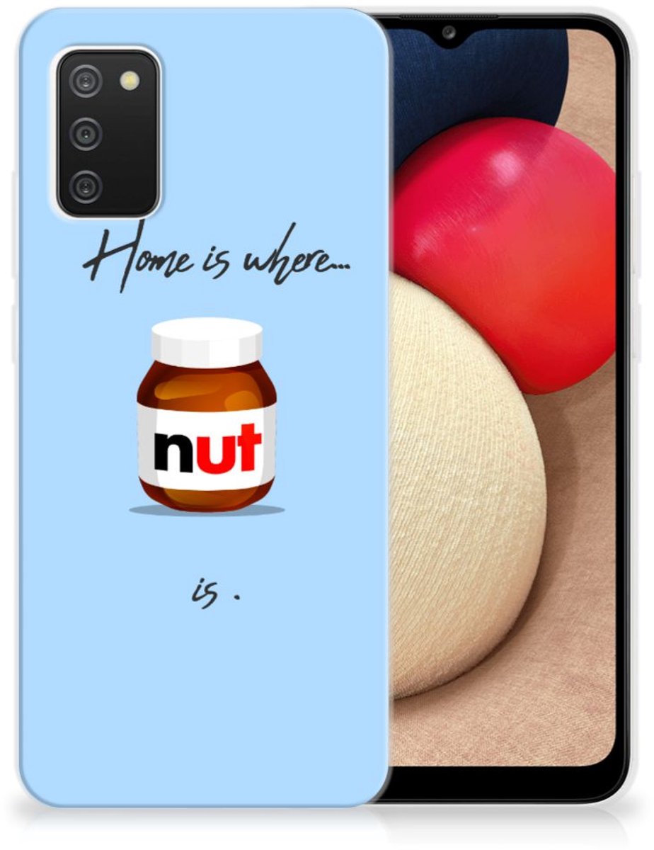 Samsung Galaxy A02s Siliconen Case Nut Home