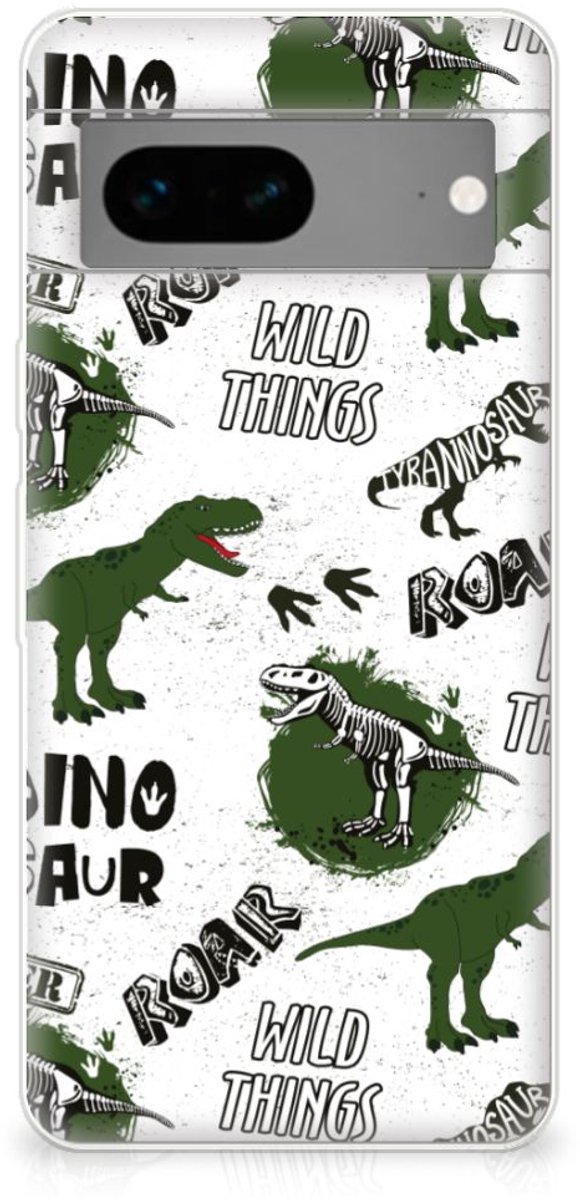 TPU Hoesje voor Google Pixel 7 Dinosaurus