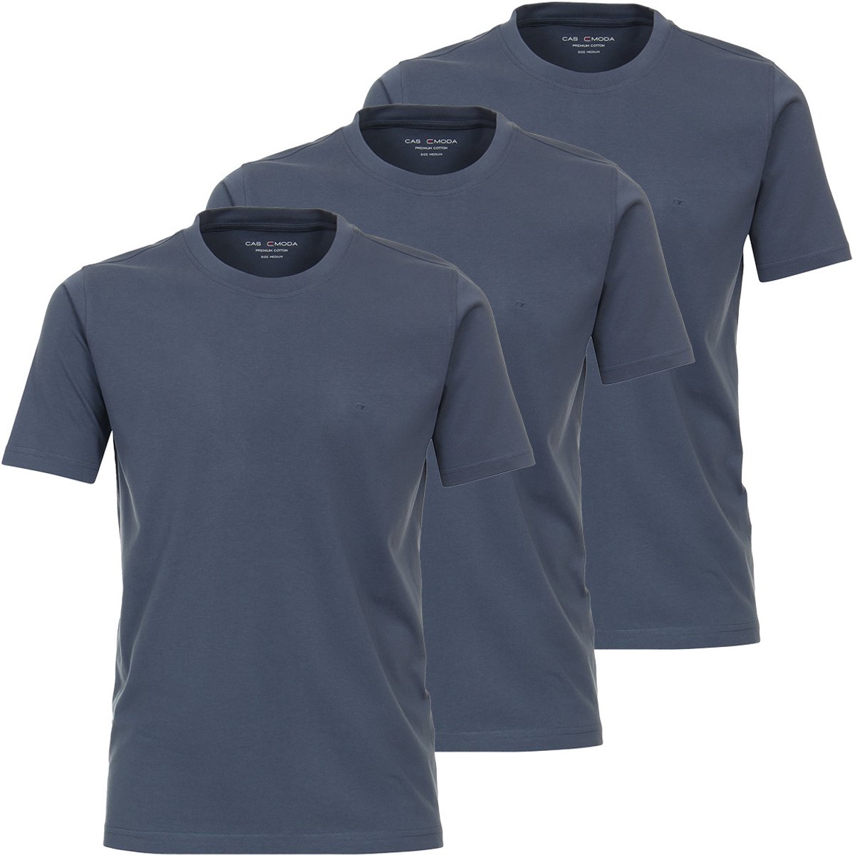 CASAMODA Heren t-shirt 3 pack Basic