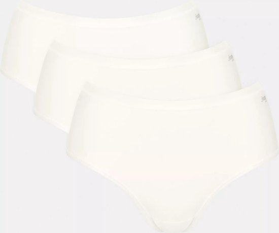 Sous-vêtements pour femmes Sloggi GO Daily Cotton Midi 3P - BLANC -