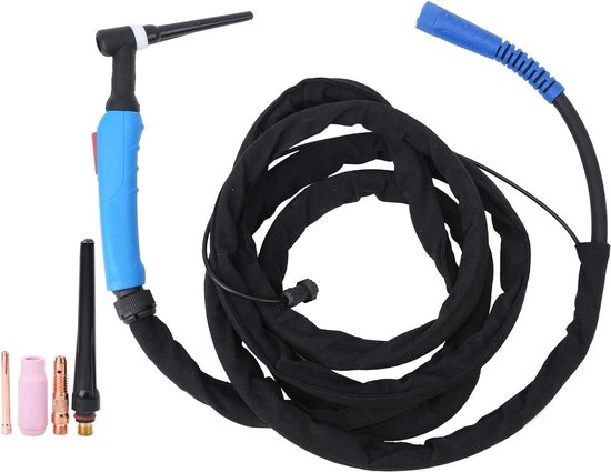 Antorcha WP-26 TIG 8 mts CONECTOR STAMOS Y MASA DE 6 METROS