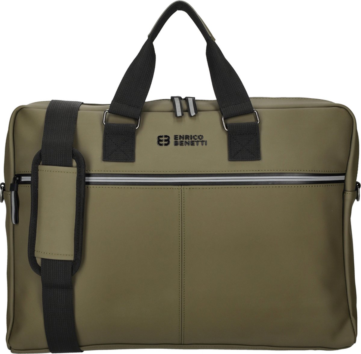Enrico Benetti Laptoptas / Werktas - Dames - 17 inch - Bergen - Groen