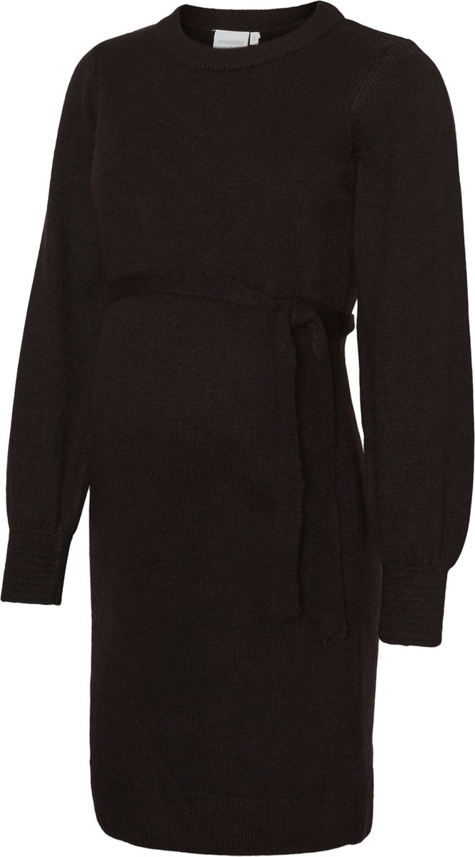MAMALICIOUS - MLNEWANNE L/S ABK KNIT DRESS A. NOOS - Dames - Mini jurken