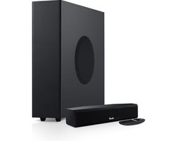 Teufel CINEBAR ONE+ – Ultracompacte soundbar met bluetooth & Dynamore Ultra technologie – Subwoofer – Black