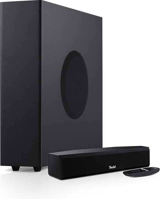 Teufel CINEBAR ONE+ Soundbar met Subwoofer Zwart - Teufel - €319,98