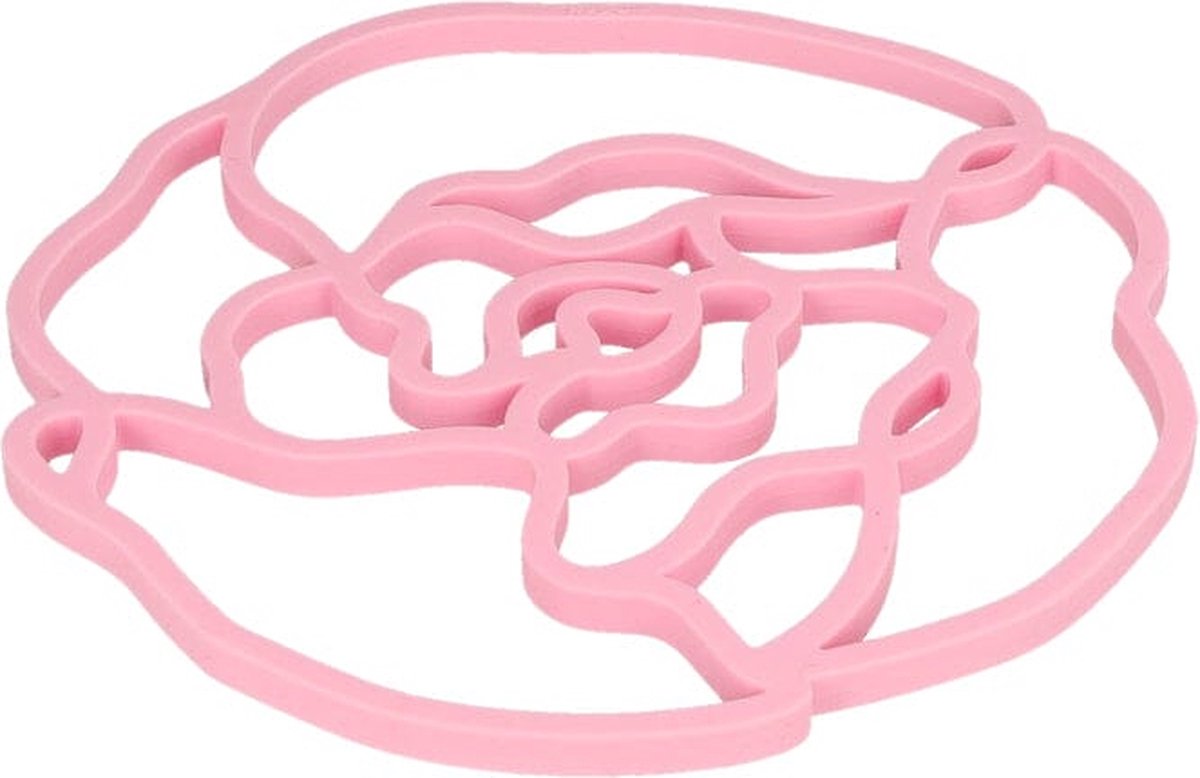 Tools2Cook - Siliconen Onderzetter Peony Light Pink