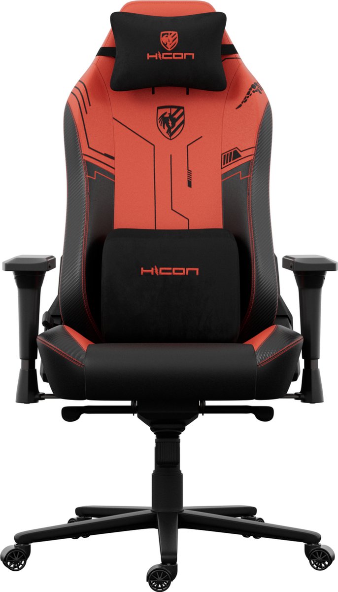 HICON Apex EagleBlaze Gamingstoel Ergonomisch Rood