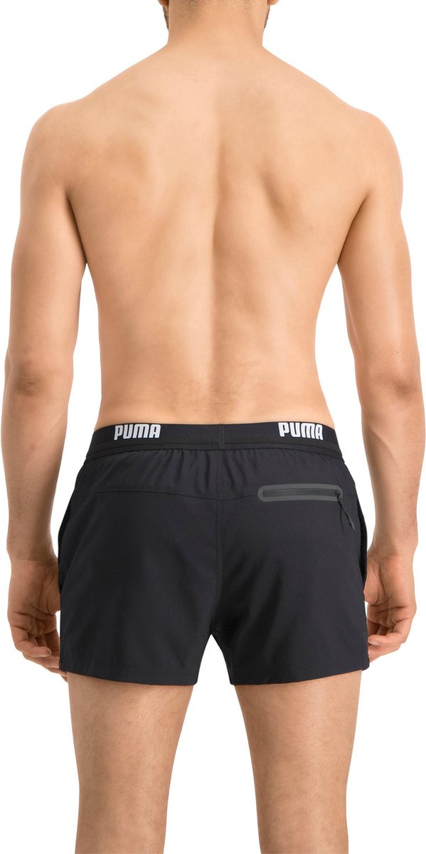 PUMA Swim Logo Short Heren Zwembroek - zwart — afbeelding 12