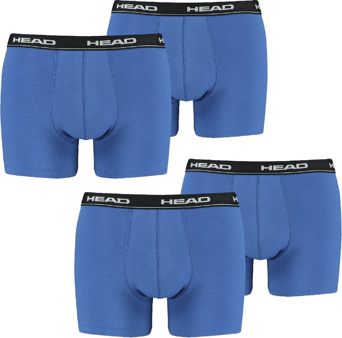 BOXERS 4 PACK Head Herenboxer Boxershorts Basic Broekondergoed