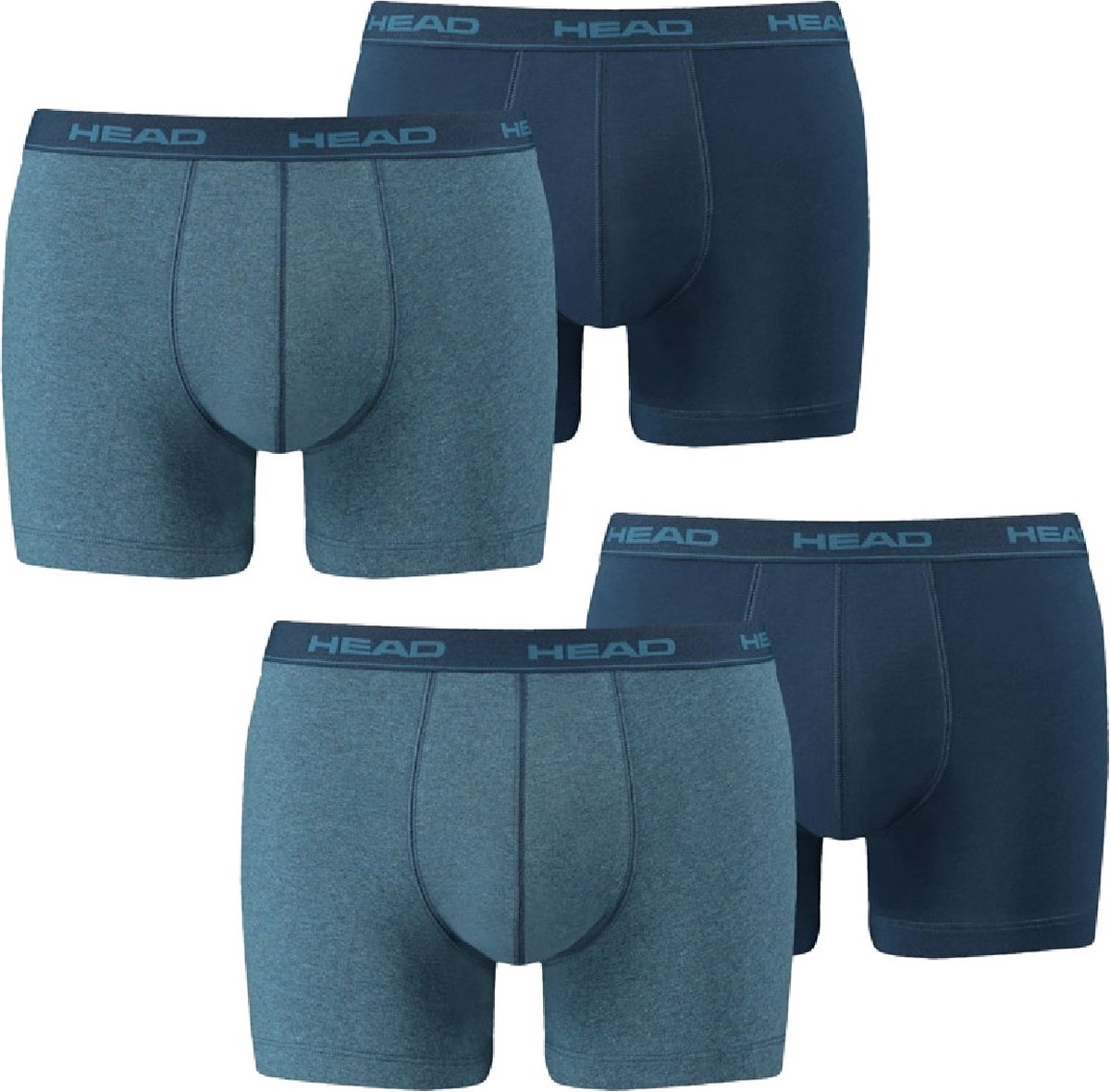 BOXERS 4 PACK Head Herenboxer Boxershorts Basic Broekondergoed