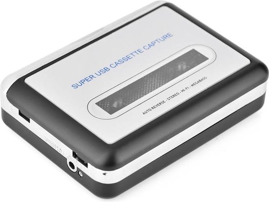 Draagbare Cassettespeler Fm Am Radio Stereo Cassette Naar Mp3 Converter Tapespeler Met 35 Mm Jack En Luidspreker Voor Dagelijks