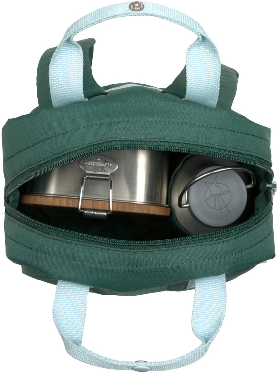 Lässig Rugzak Mini Square Backpack Kinderrugzak Little Gang Lemon Dark Green – foto 2