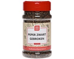 Van Beekum Specerijen - Peper Zwart Gebroken - Strooibus 150 Gram