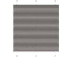 vidaXL - Plissé - rolgordijn - 115x100 - cm - stofbreedte - 114,4 - cm - antraciet