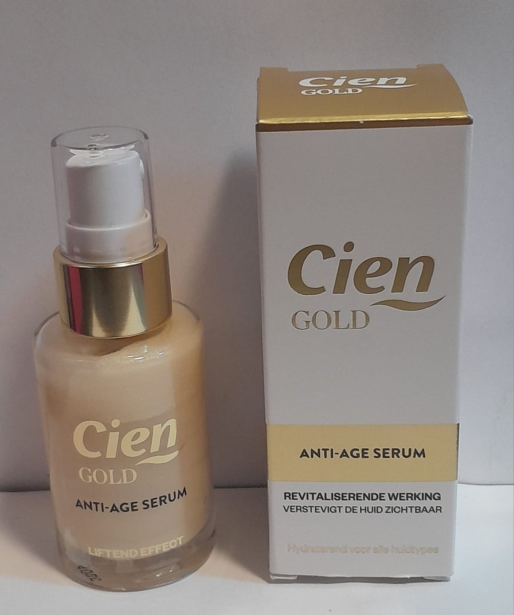 Cien GOLD 24K Anti-Age Serum met Hyaluronzuur 30ml