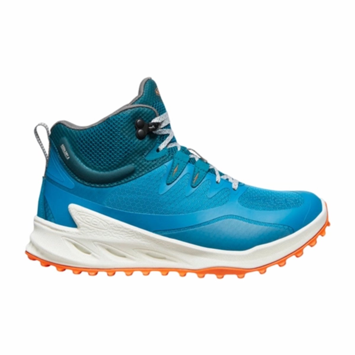 Keen Wandelschoen Women Zionic Mid Wp Fjord Blue Tangerine