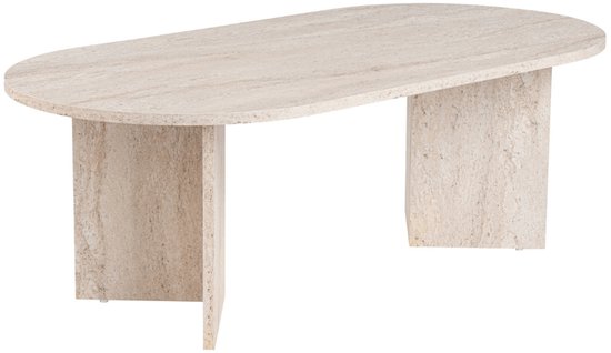 Asir | Salontafel | Beige | 119 x 60 x 40 cm (L x B x H)