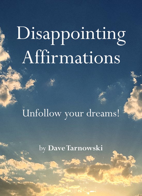 Disappointing Affirmations - cover