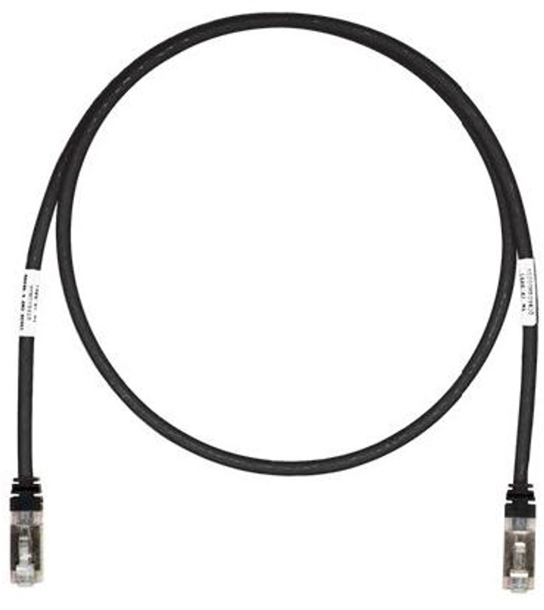 Panduit 1.5m RJ45 Cat6a S/FTP netwerkkabel Zwart 1,5 m S/FTP (S-STP)