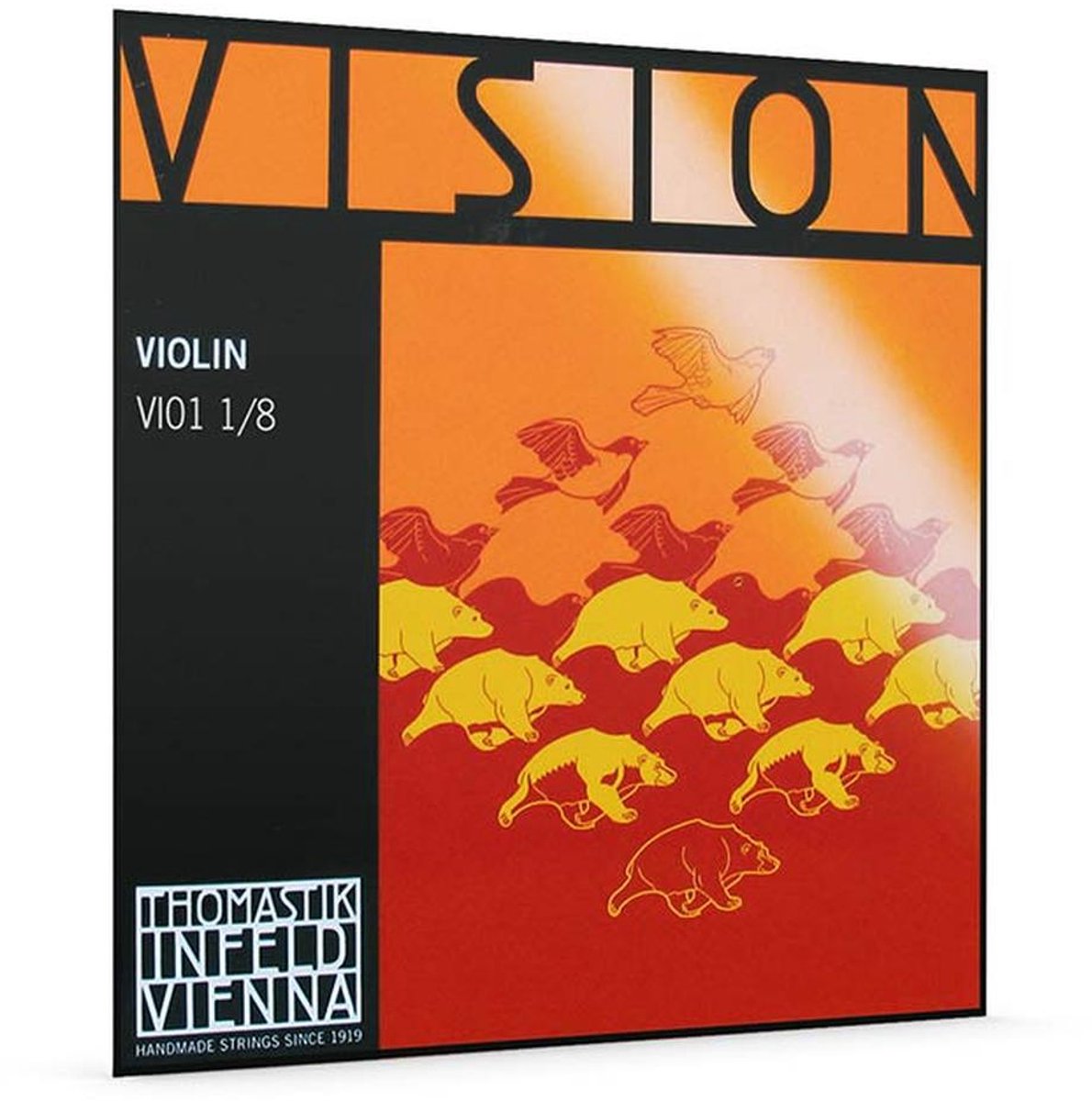 Thomastik Infeld VI-01-18 violin string E-1 1/8, carbon steel, tin plated