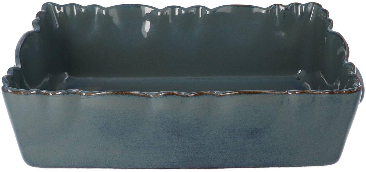 Gresnovo - Ovenschaal Moove 25x18cm Bleu Abysse - Ovenschalen