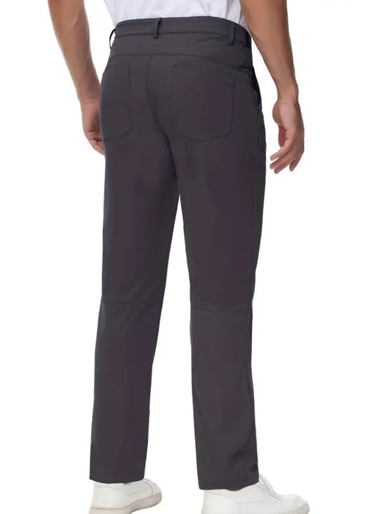 Bovista Golfbroek Heren - Golfkleding - Golfen - Golf Accessoires - Nette Pantalon - Donkergrijs L - Maat 50 van Bovista — afbeelding 4