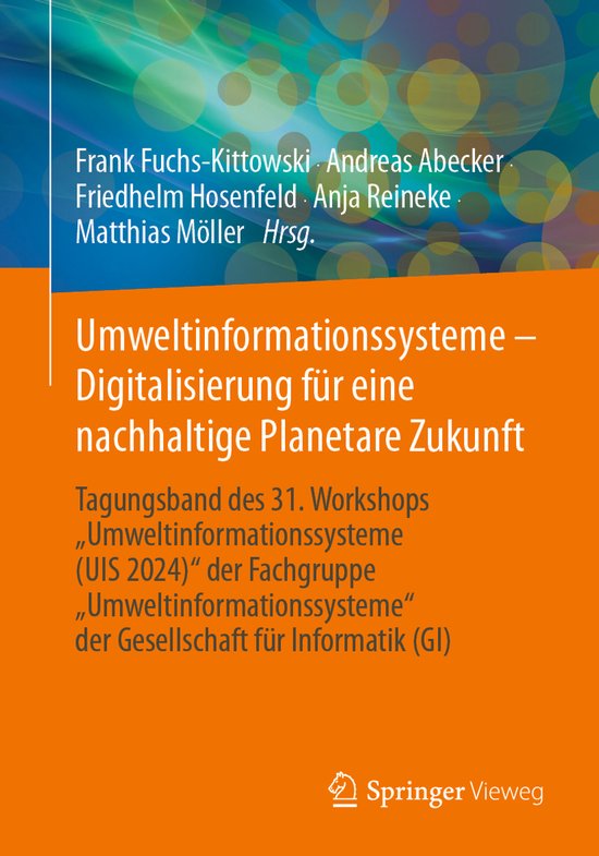 Umweltinformationssysteme - Digitalisierung für eine nachha ... - cover