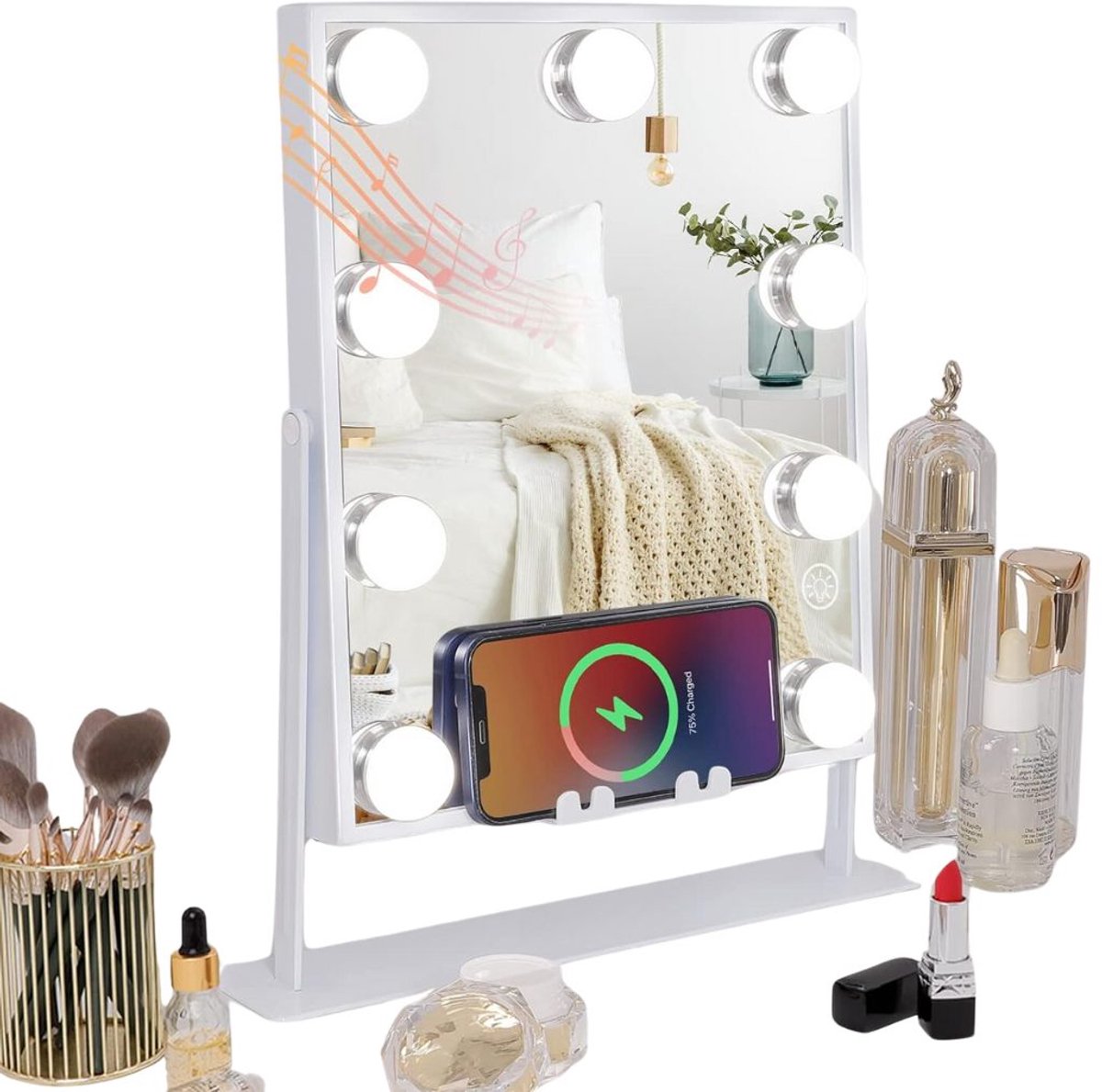 ApexArte® Hollywood Spiegel met Verlichting