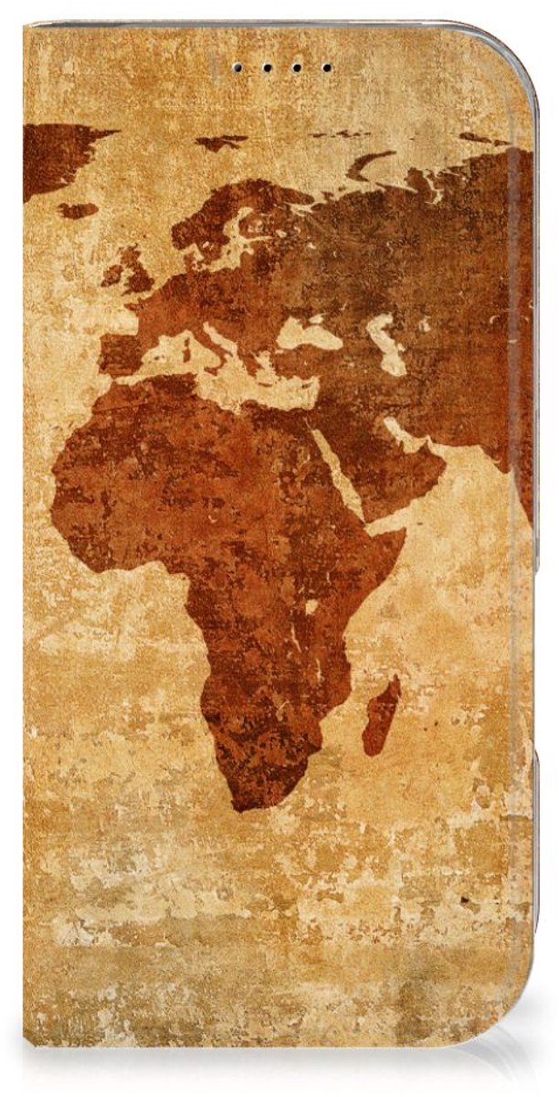 iPhone 16 Pro Book Cover Wereldkaart