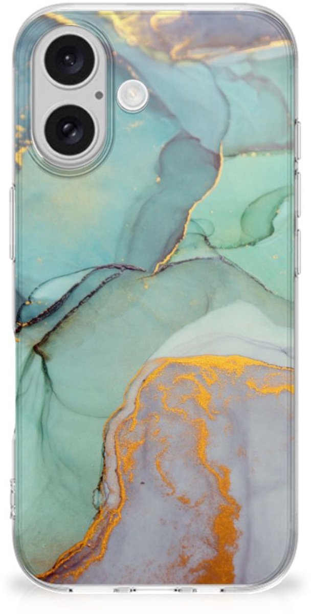 Hoesje maken voor iPhone 16 Watercolor Mix
