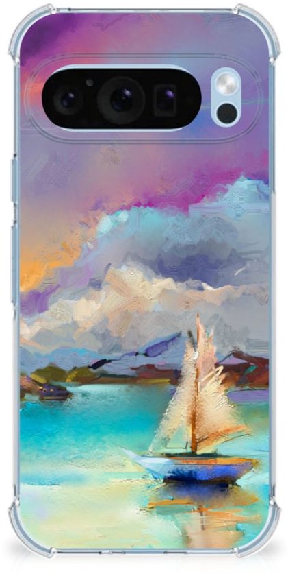 Google Pixel 9 | 9 Pro Case Anti-shock Flamingo