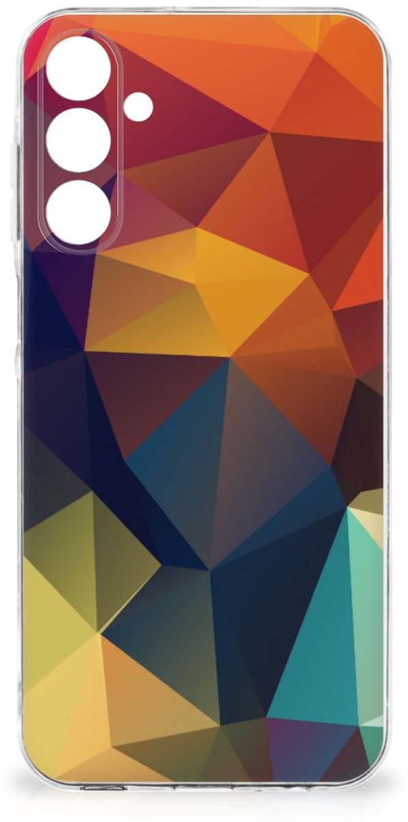 Samsung Galaxy A16 TPU Hoesje Polygon Color