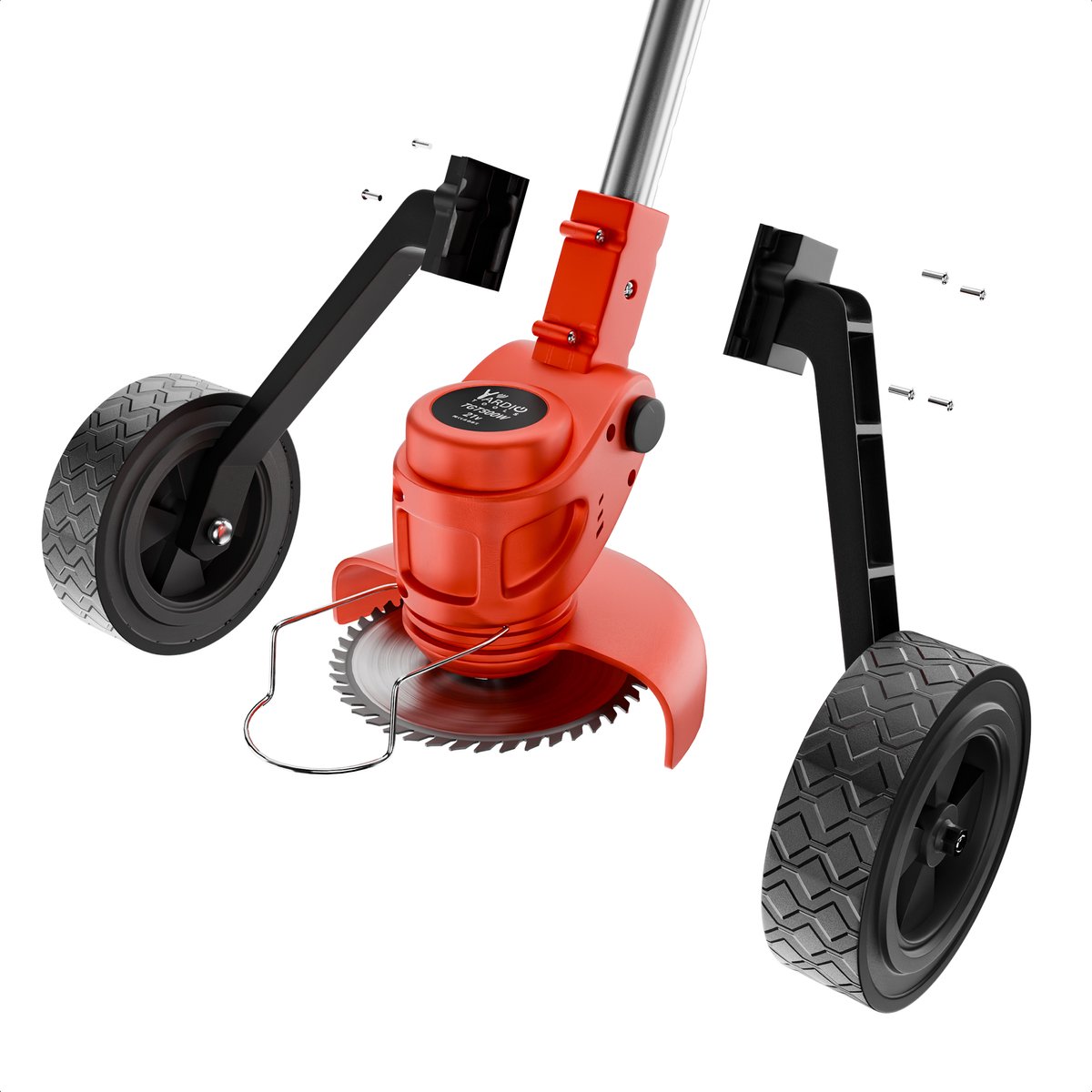YARDIO Tools® - TGT500W Premium - Grastrimmer - Bosmaaier - Kantenmaaier - Grasmaaier - Elektrische Grastrimmer Bosmaaier - 150mm maaibreedte - 21v incl. 2.0Ah Accu en Snellader – foto 7