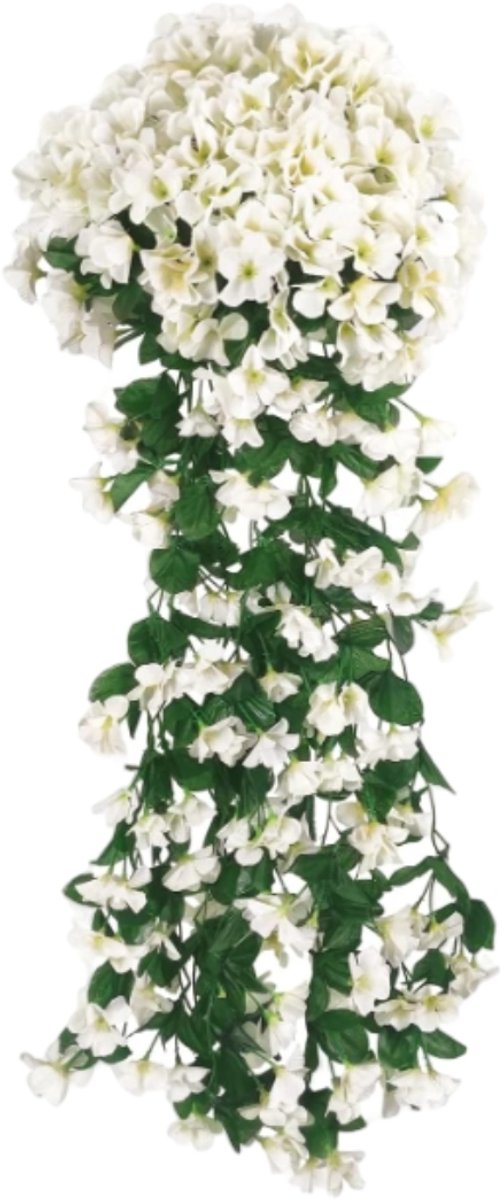 Vivva - Kunst Orchideeën - Kunstbloemen - Nepbloemen - Kunst Bloemen - Nep Bloemen - Kunstboeket - Wit - HANGROSE
