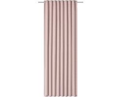 Elbersdrucke Gordijn met verborgen lussen Midnight 255x140 cm roze