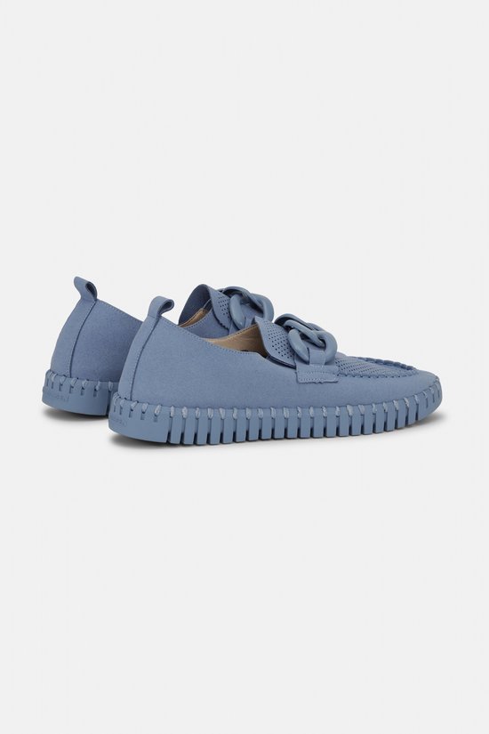 Mocassins Tulip Ilse Jacobsen bleu Microfibre - Femme - Taille 41