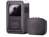 Smart Deurbel met Camera - Slimme Video Deurbel met 2.4Ghz WiFi, incl tweerichtingscommunicatie