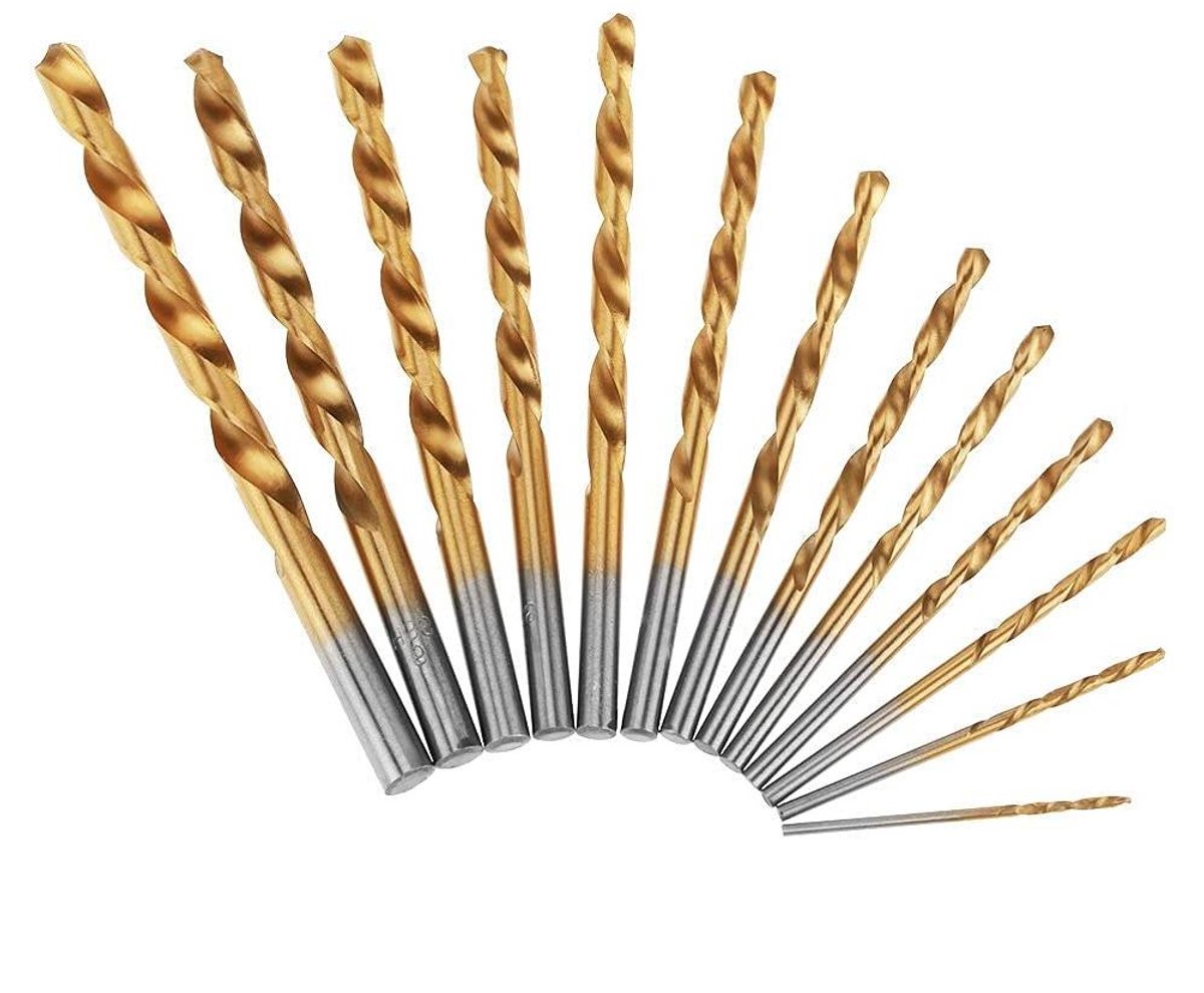 Image of 13 Stks Twist Boor Set 1.5-6.5mm met Hoge Snelheid Staal voor Hard Metalen Gietijzer