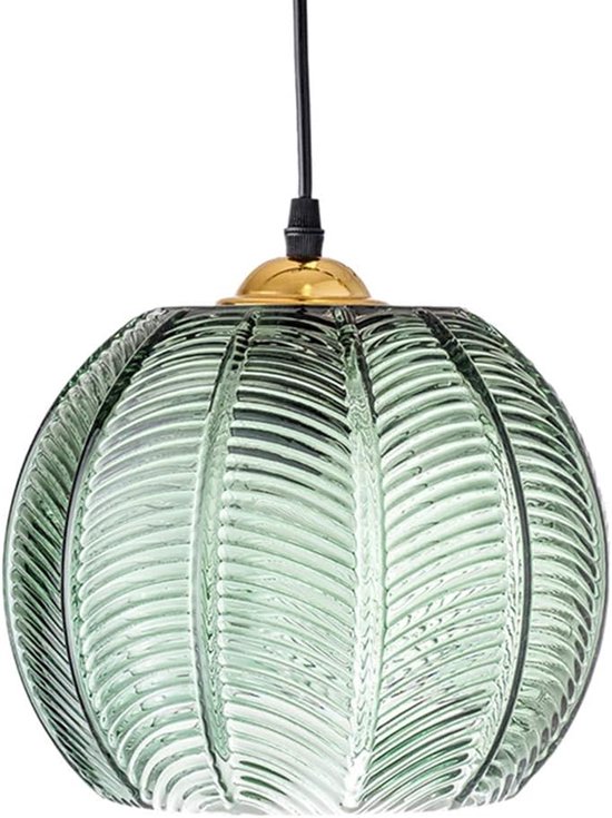 Moderne ronde hanglamp zwart met goud 3-laags - Titus