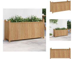 vidaXL - Plantenbak - 100x30x50 - cm - bamboe
