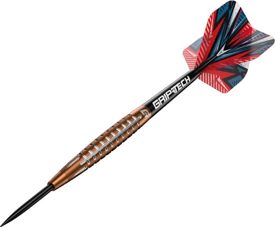 GOAT - Quarterback V1 95% Steeldarts 23 Gram, Incl. 3 Barrels, 3 Flights & 3 Shafts van GOAT — afbeelding 3