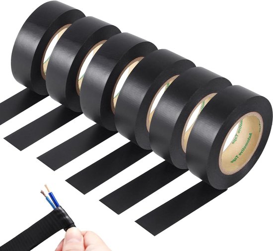 Nastro Isolante Tesa Tesaflex 19 Mm X 20 M Nero - OBI Italia - Foto 4