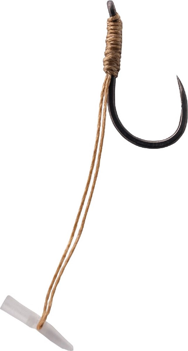 Korum Quickstop Hook Hairs Barbless (4 pcs) - Maat : 12