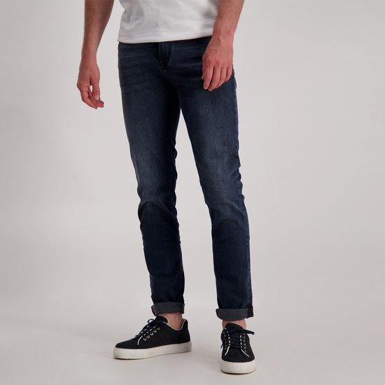 Cars Jeans - Heren Jeans - Heren - W38 X L34 - Zwart - Katoen - Blast-blue.blac