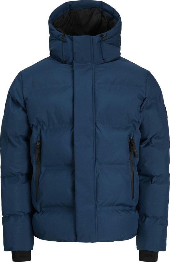 JACK & JONES Jcofusion Men's Scuba Jacket, Black, S