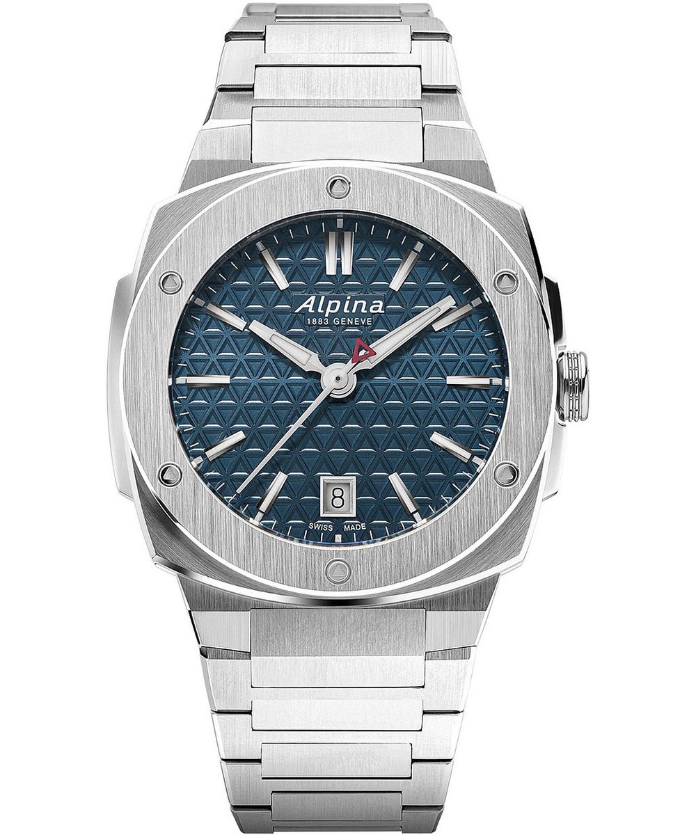 Alpina Alpiner Extreme AL-220TB2AE6B Horloge - Staal - Zilverkleurig - Ø 34 mm