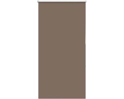 vidaXL - Rolgordijn - verduisterend - koffie - 65x175 - cm - stofbreedte - 60,7 - cm