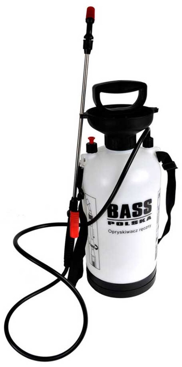Handheld drukspuit, 4 l, schoudermontage van Merkloos	 — afbeelding 4