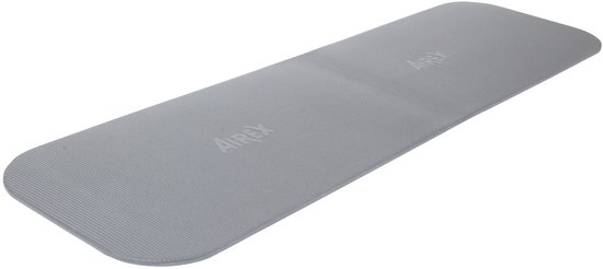 AIREX Trainingsmat Corona 200 Platina – Duurzame Gymnastiekmat – Antislip, Slijtvast & Huidvriendelijk – Geschikt voor Fysiotherapie, Yoga & Fitness