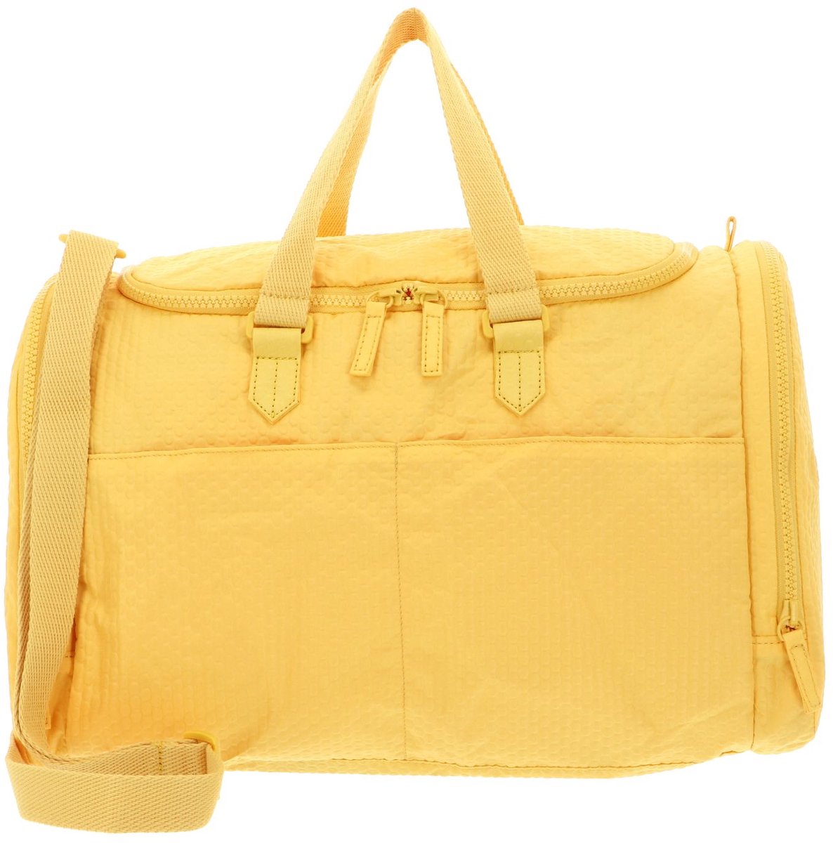 MANDARINA DUCK Sporttas Schoudertas Revival 2.0 Duffle Sun Donkergeel